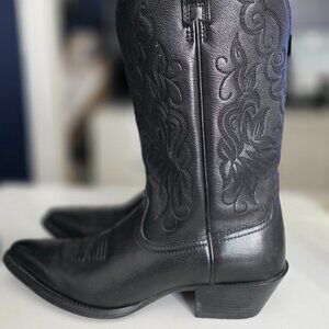 Ariat Western Boots Size 7.5 Black